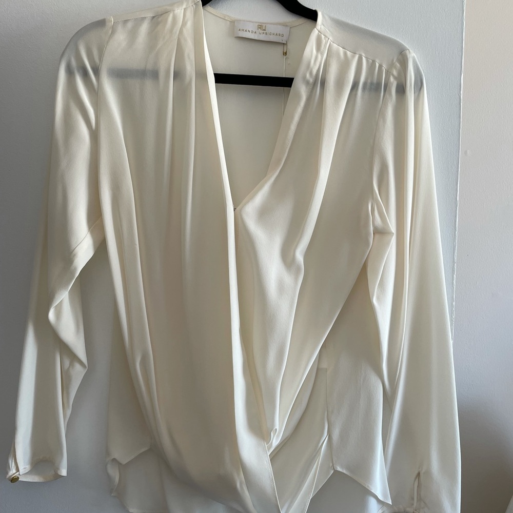 Amanda uprichard white blouse